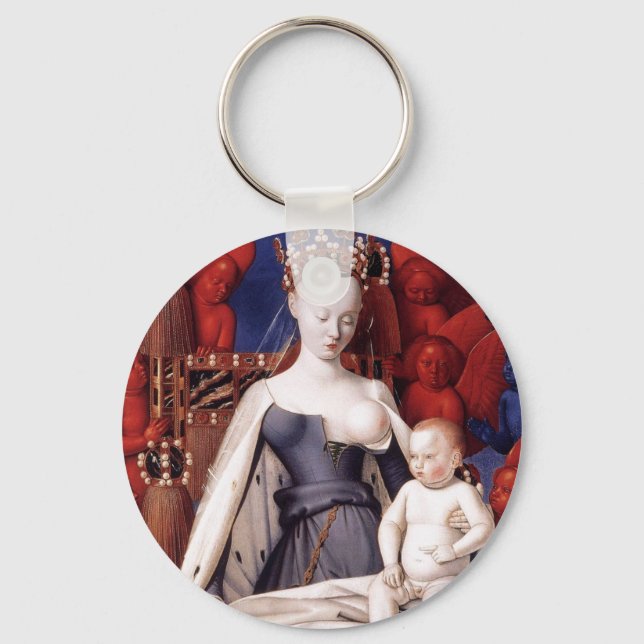 BREAST OF MARY KEY RING (Front)