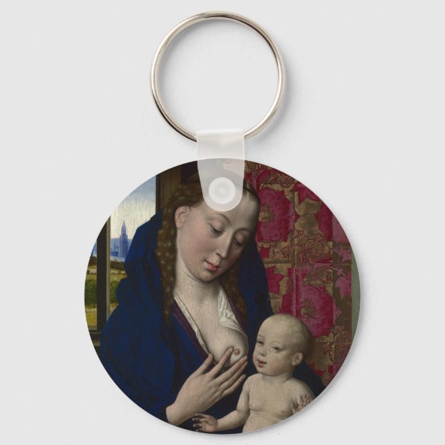 BREAST OF MARY KEY RING (Front)
