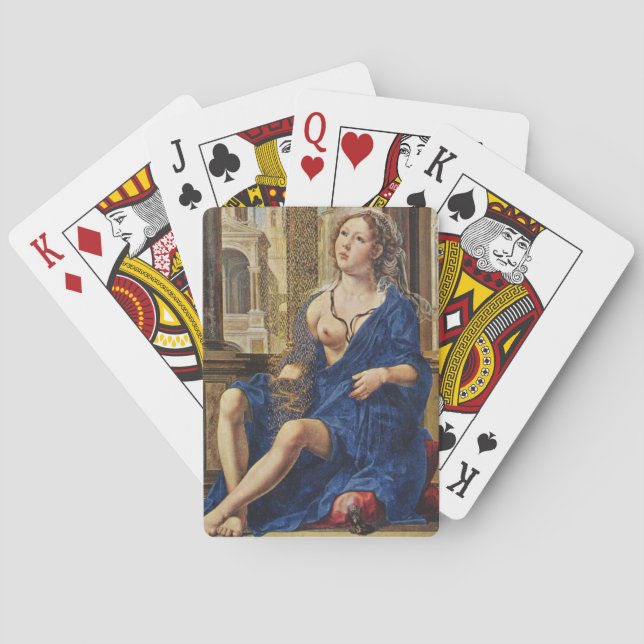 BREAST OF MARY PLAYING CARDS (Back)