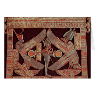 Breast plate depicting Osiris, god of