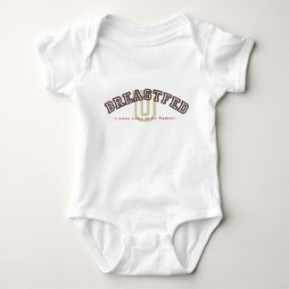 Breastfed University Baby Bodysuit