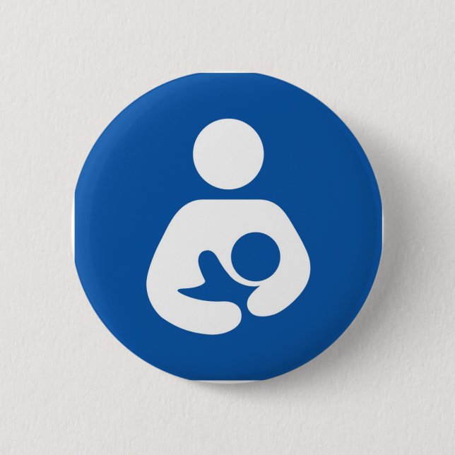 Breastfeeding Awareness 6 Cm Round Badge (Front)