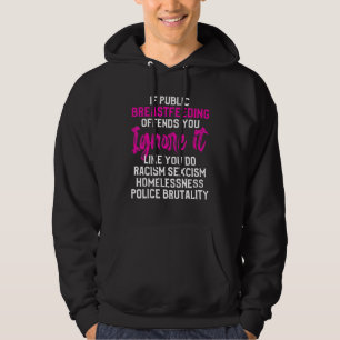 Breastfeeding Awareness Breast Milk Lactation Hoodie