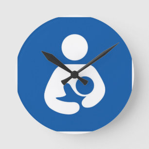 Breastfeeding Awareness Round Clock