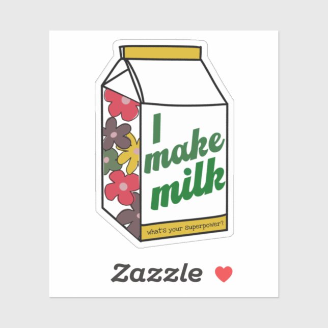 Breastfeeding Awareness Superpower  Sticker (Sheet)