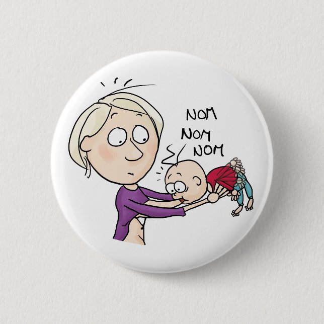 Breastfeeding Button (Front)