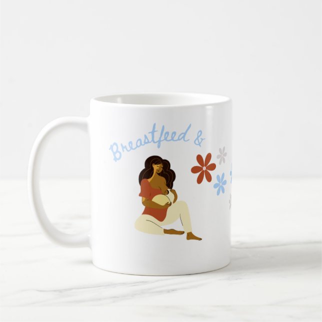 Breastfeeding Design Mug (Left)