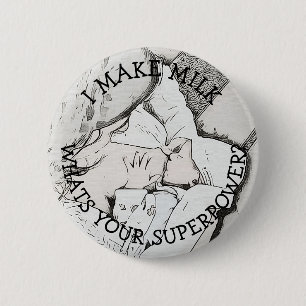 Breastfeeding Humour Button