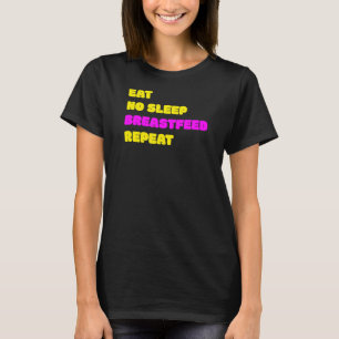 Breastfeeding Humour Milk Milkies Mummy Milkers T-Shirt