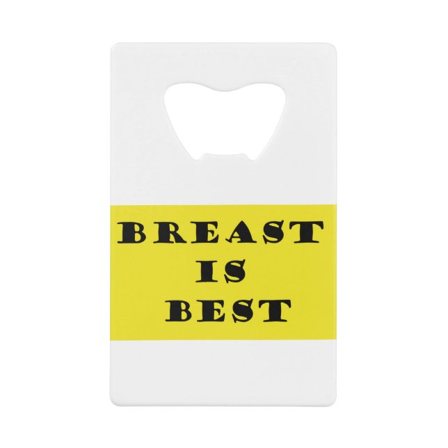 Breastfeeding is Best (Front)