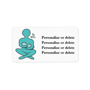 Breastfeeding Mother & Baby Label