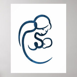 Breastfeeding Mother Poster