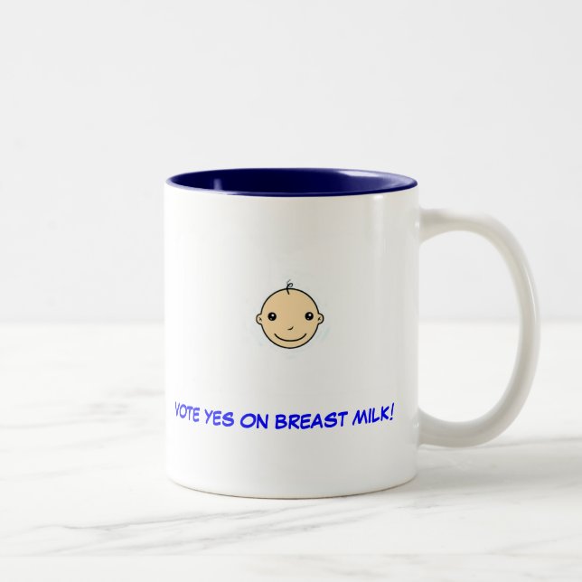 Breastfeeding mug (Vote yes on breast milk) (Right)