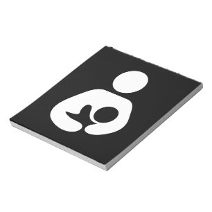 Breastfeeding / Nursing Icon Notepad
