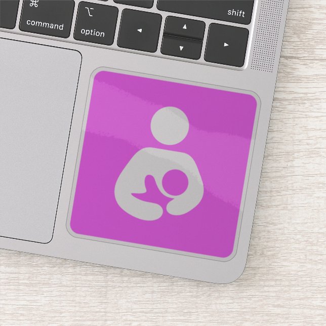 Breastfeeding / Nursing Symbol (Pink) (Detail)