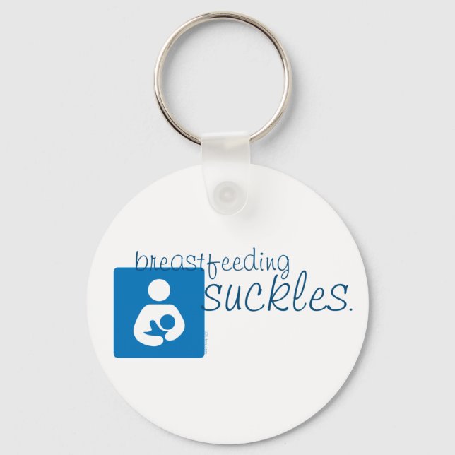 Breastfeeding Suckles Key Ring (Front)