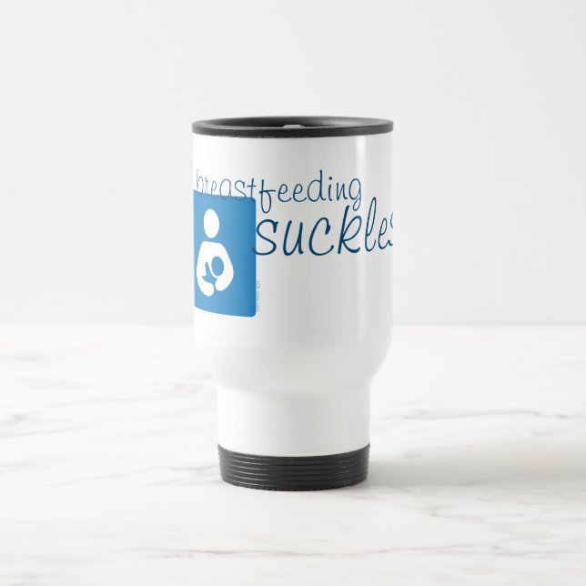 Breastfeeding Suckles Travel Mug (Center)