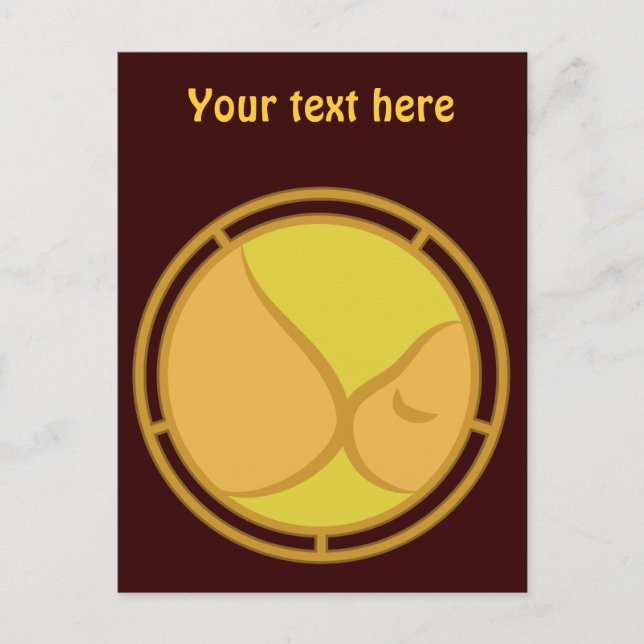 Breastfeeding Symbol Postcard (Front)