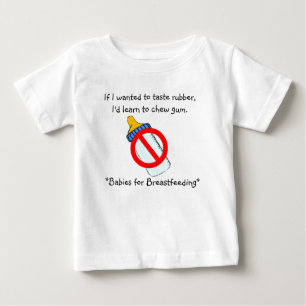 Breastfeeding (tasting rubber) baby T-Shirt