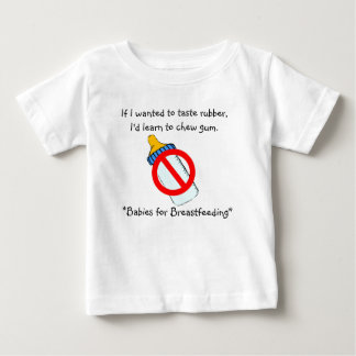 Breastfeeding (tasting rubber) baby T-Shirt