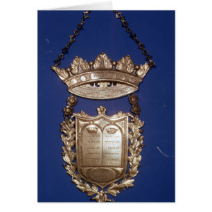 Breastplate or Shield for Torah Scroll