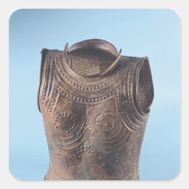 Breastplate Square Sticker (Front)