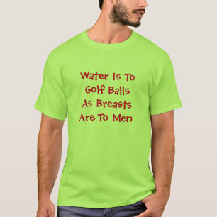 Breasts and Golf T-Shirt