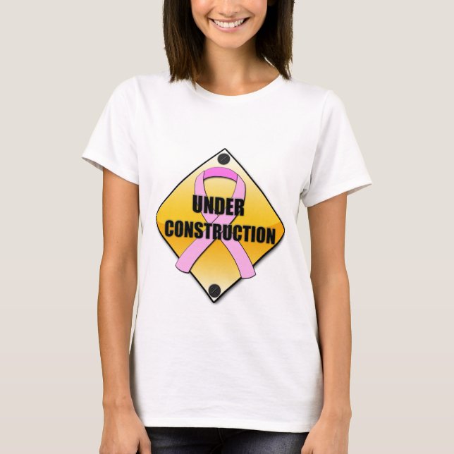 Breasts Under Construction ($24.95) T-Shirt (Front)