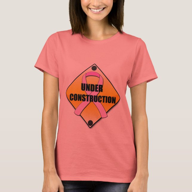 Breasts Under Construction ($24.95) T-Shirt (Front)