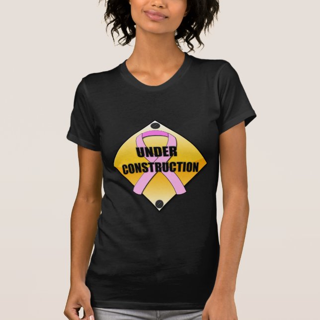 Breasts Under Construction ($32.00) T-Shirt (Front)