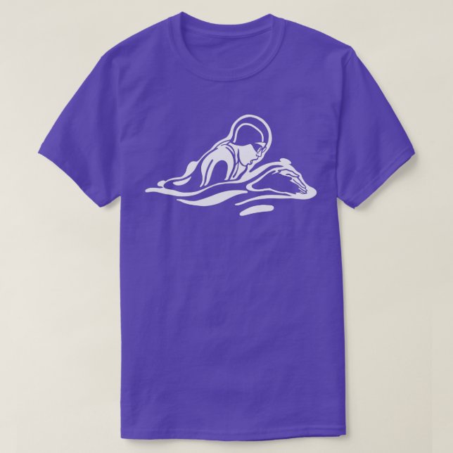 Breaststroke swimming  T-Shirt (Design Front)