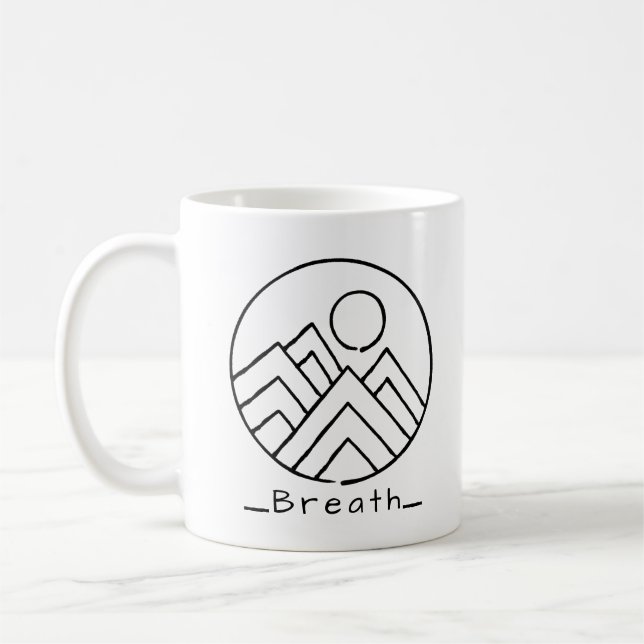 Breath Coffee Mug (Left)