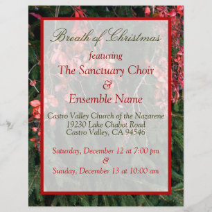 Breath Of Christmas Flyer