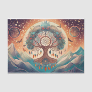 Breath of Everest, Dreamcatcher Tree of Life Tissue Paper