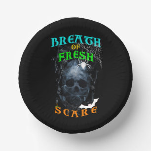 Breath Of Fresh Scare Paper Plate