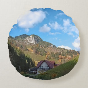 Breath of the Wild - Nature from Romania Round Cushion