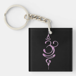Breathe 5 key ring