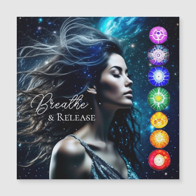 Breathe and Release | Beautiful Ethereal Woman (Front)