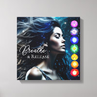 Breathe and Release | Beautiful Ethereal Woman