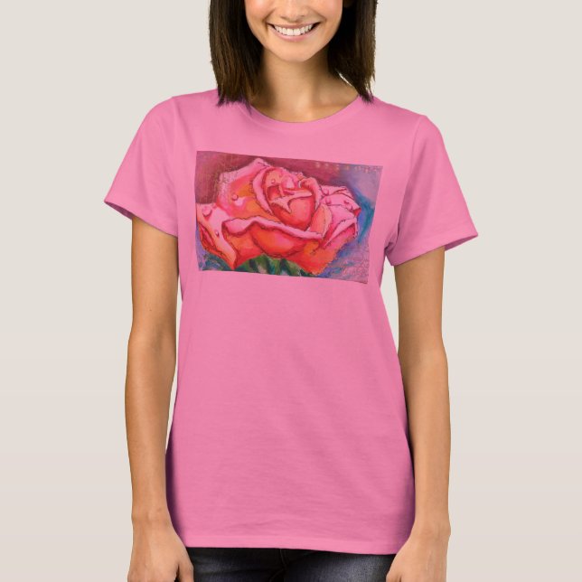 BREATHE! Baby Pink Tee (Front)