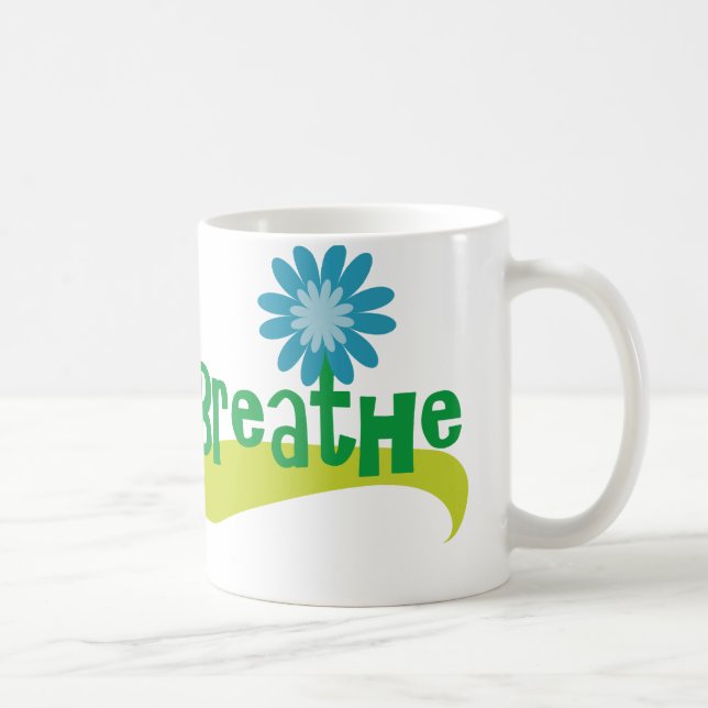 Breathe Coffee Mug (Right)