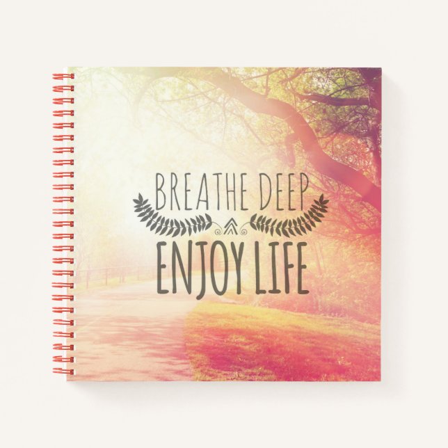 Breathe Deep Notebook (Front)