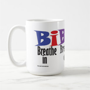 Breathe in, breathe out, move on - mug