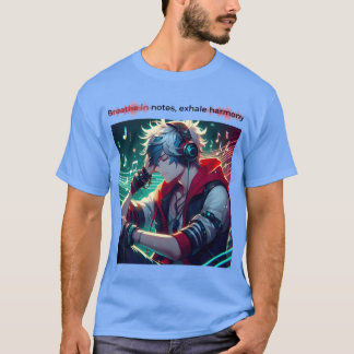 Breathe in notes ehale harmony gift T-Shirt