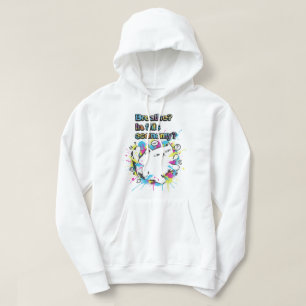 "Breathe? In This Economy?" Iconic Cat Crop Hoodie