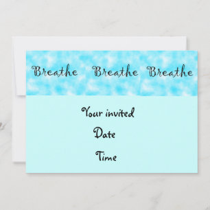 Breathe-invitation Invitation