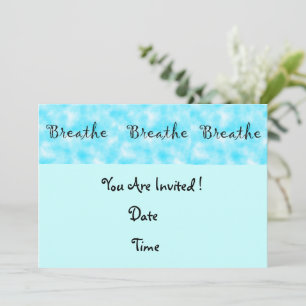 Breathe-invitation Invitation