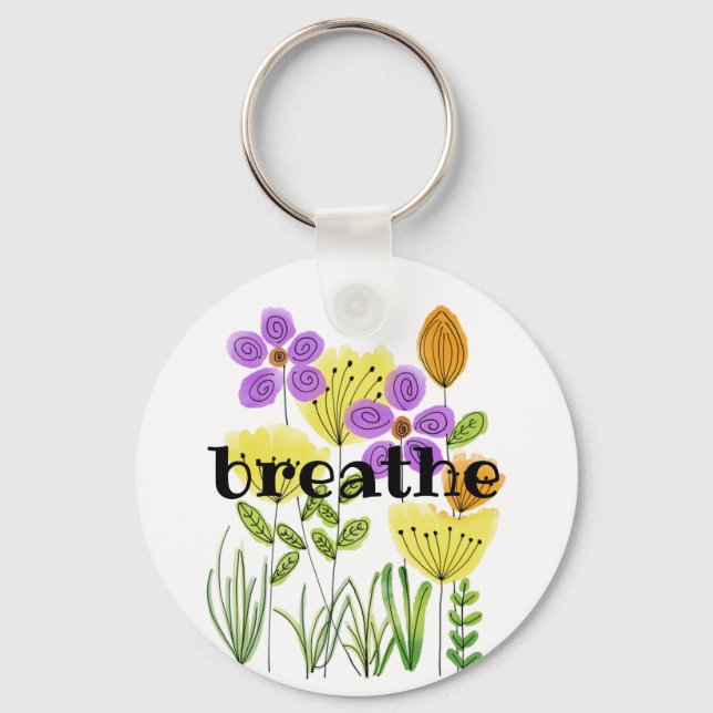 Breathe  key ring (Front)