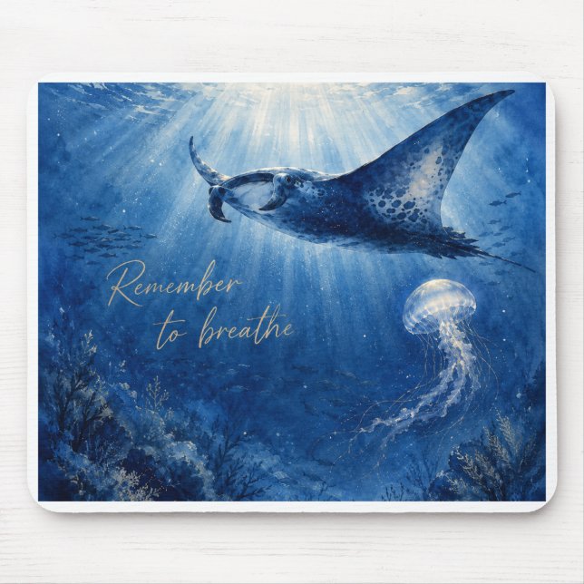 Breathe Mouse Mat (Front)