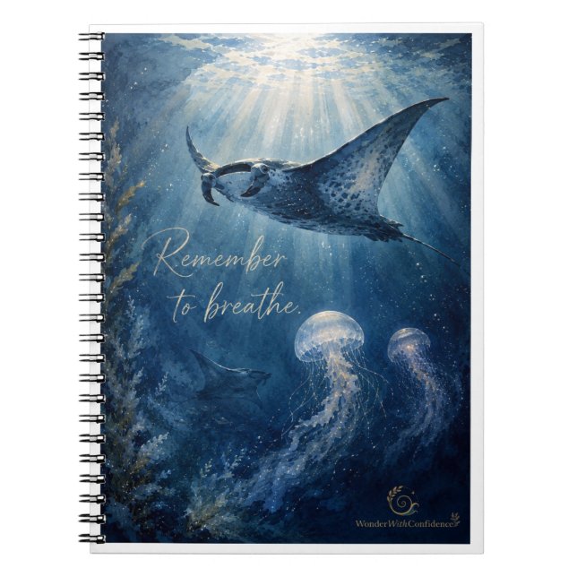 Breathe Notebook (Front)